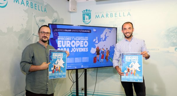 Marbella impulsa un servicio de información para los jóvenes que deseen hacer un intercambio o voluntariado por Europa 