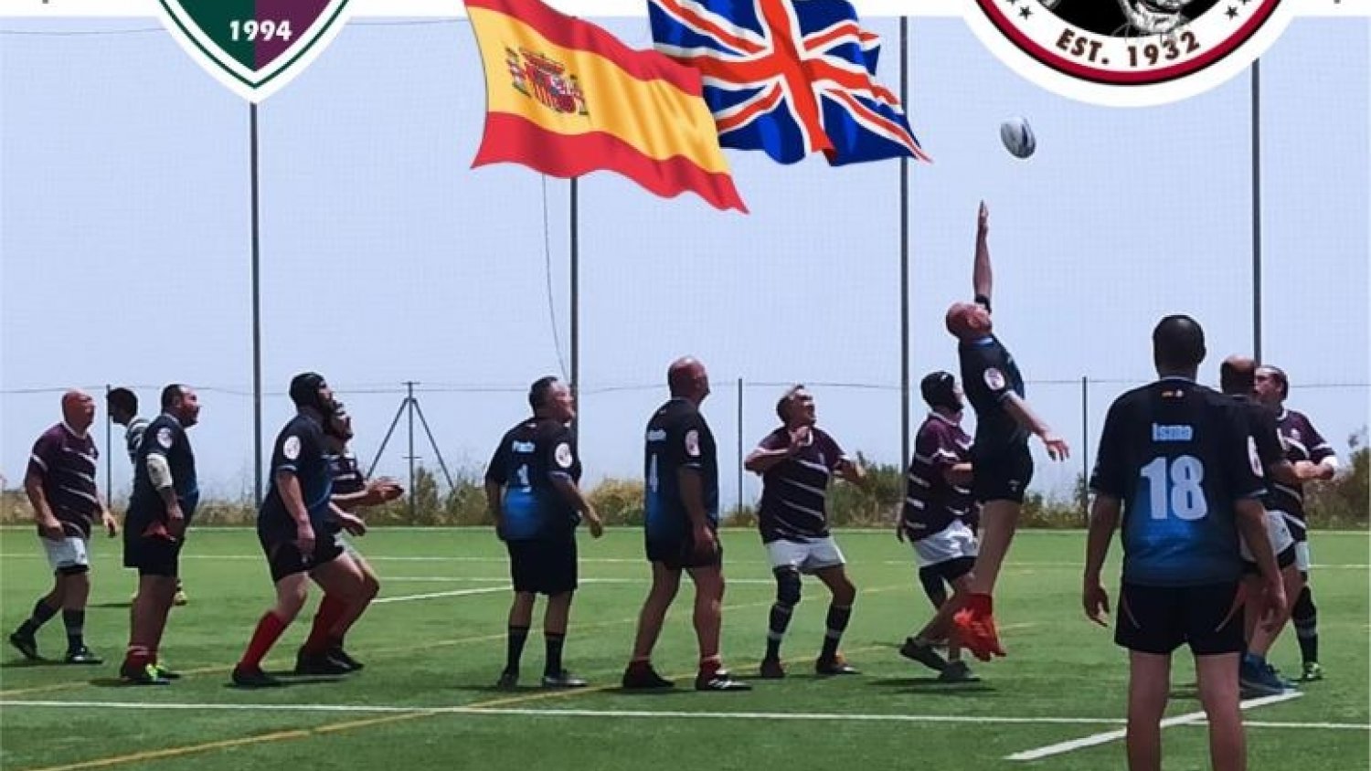 Rincón de la Victoria acoge un nuevo partido internacional entre el Club Rugby Málaga y el inglés Sheffield Tigers Rugby
