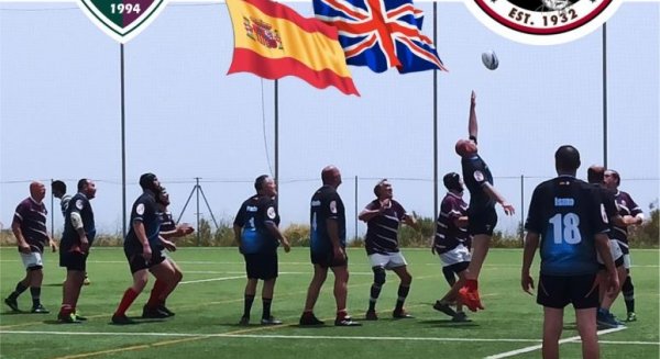 Rincón de la Victoria acoge un nuevo partido internacional entre el Club Rugby Málaga y el inglés Sheffield Tigers Rugby