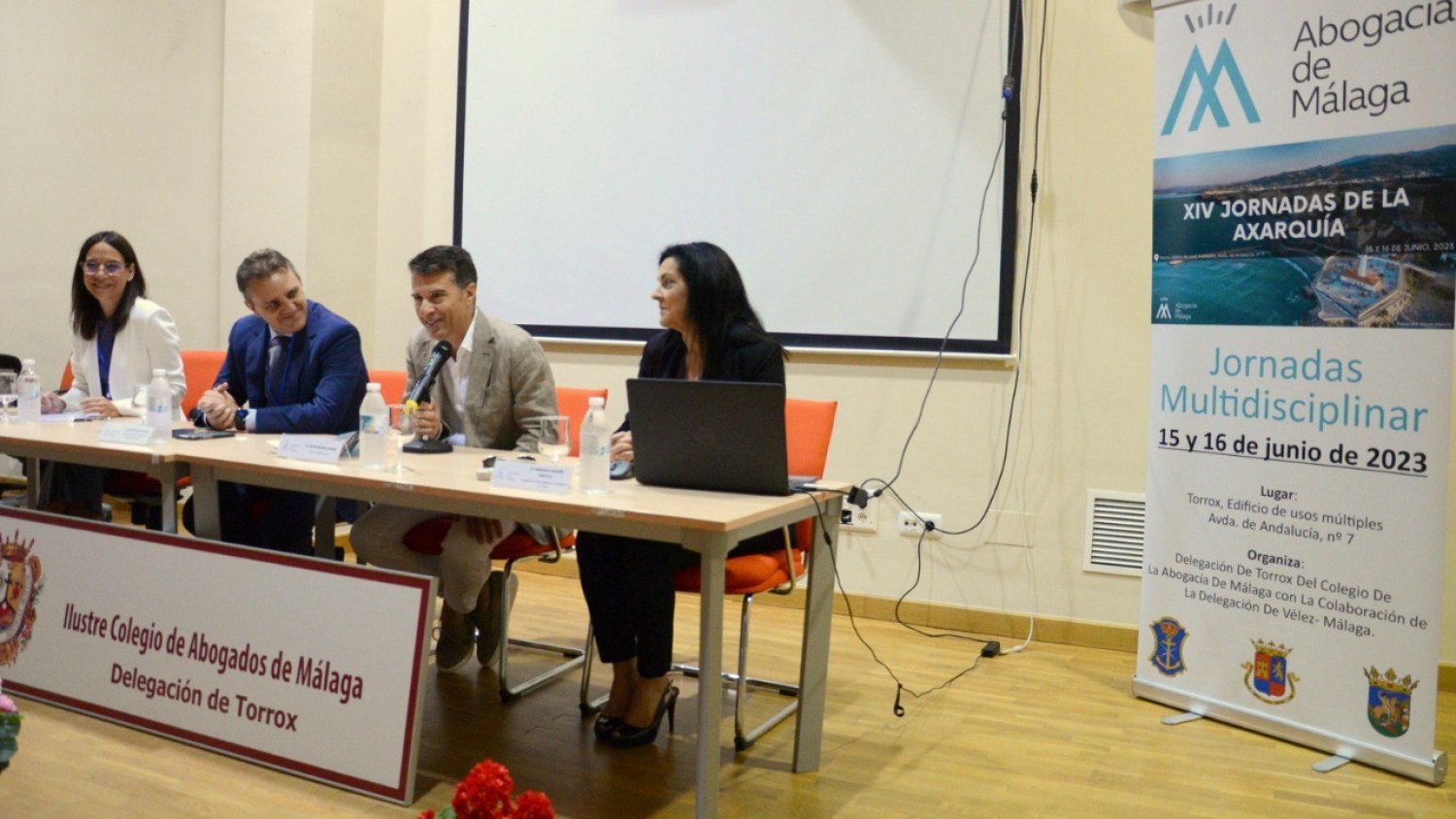 Torrox acoge las XIV Jornadas de la Abogacía en la Axarquía