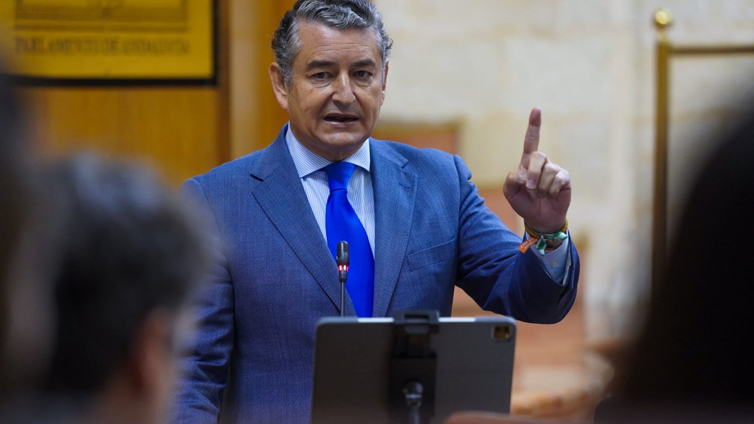 Sanz lamenta que el Gobierno central termine la legislatura sin cumplir su palabra de firmar un nuevo convenio para la Policía Adscrita