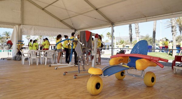Arranca la temporada de playas con la modernización de los puntos de baño asistido y la mejora de la accesibilidad 