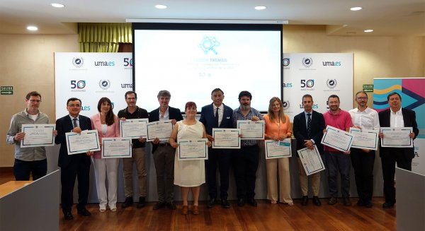 UMA.- La Universidad reconoce la excelencia científica a través de la primera edición de los Premios del Plan Propio de I+D