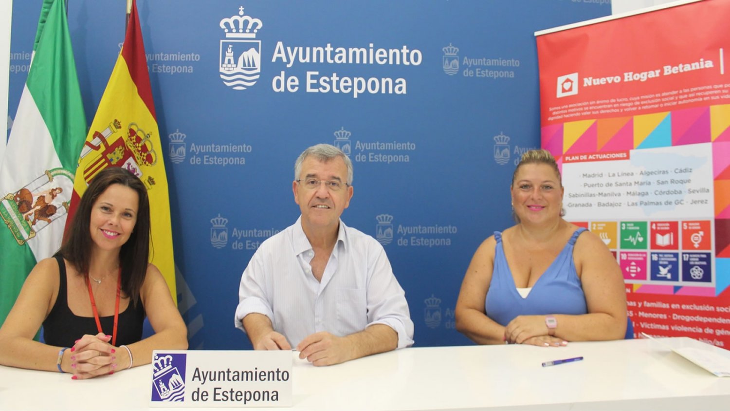 Estepona cede un local a la asociación Nuevo Hogar Betania para programas de formación e integración sociolaboral