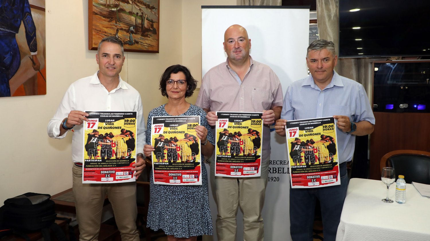 El parque Vigil de Quiñones alberga la primera edición del Torneo Triangular de Fútbol Femenino Cadete 