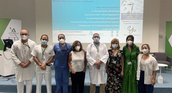 Pacientes afectados de disfunción de suelo pélvico aprenden en el Clínico de Málaga cómo mejorar su calidad de Vida