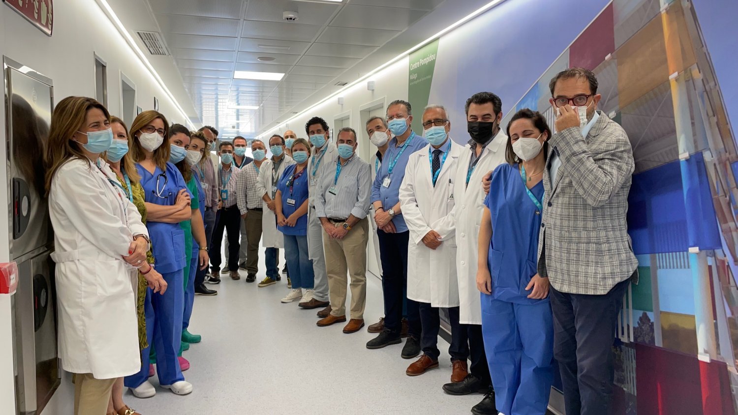 El Hospital Regional de Málaga amplía y humaniza la planta de Hematología, donde ingresan pacientes con leucemia 