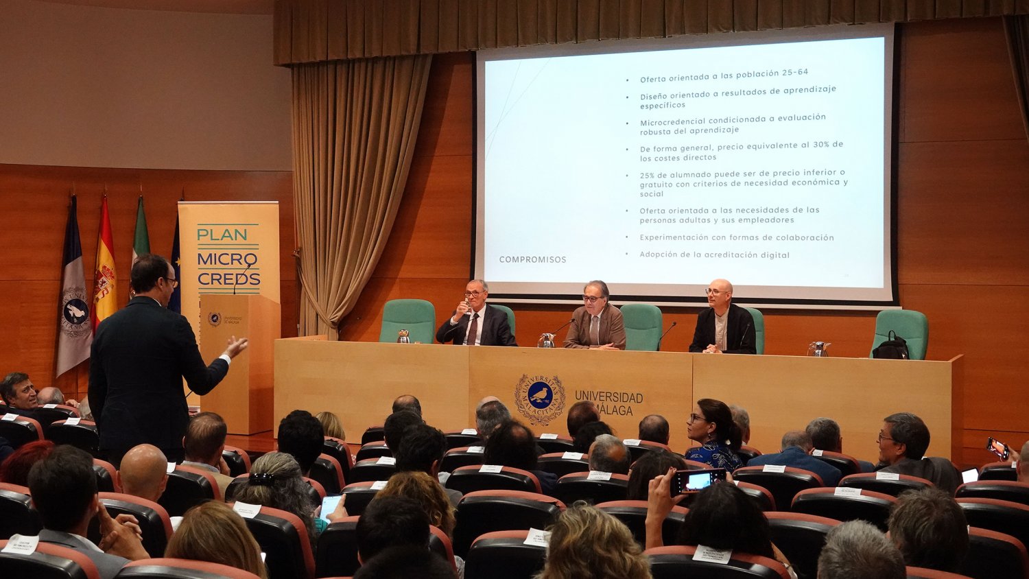 UMA.- El Ministerio de Universidades presenta en la Universidad de Málaga el plan de microcredenciales universitarias