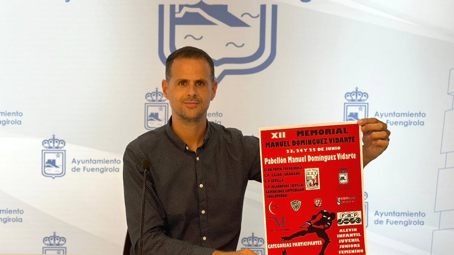 Este fin de semana se celebra el XII Memorial Manuel Domínguez Vidarte de hockey sobre patines en el estadio santa Fe de Los Boliches