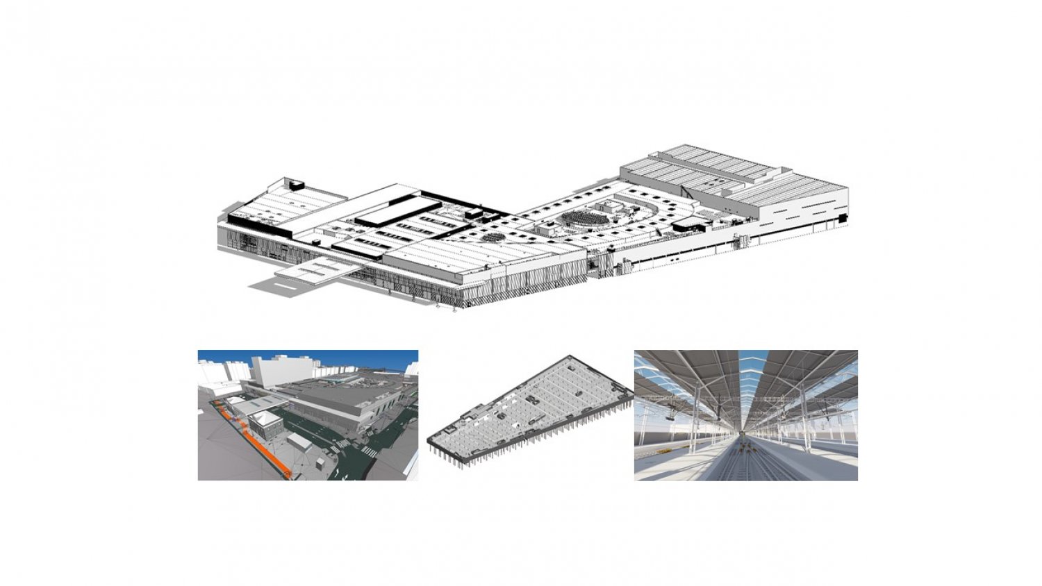 Málaga-María Zambrano, la primera estación de ferrocarril de Adif digitalizada gracias al modelado BIM 