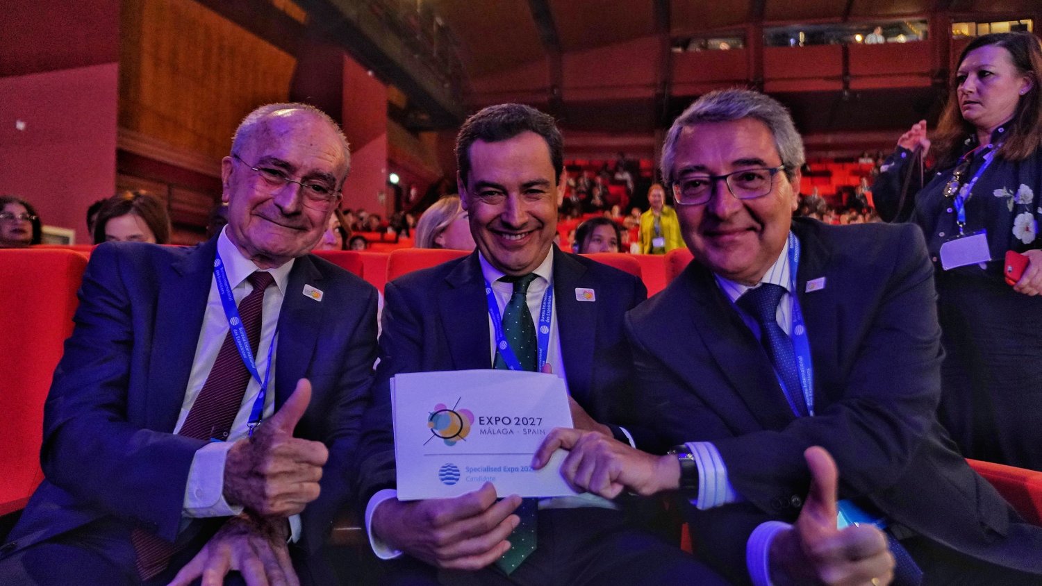 Moreno afirma que Málaga es la mejor candidatura para acoger la Expo 2027: “Andalucía está preparada para mostrar el mundo en clave sostenible”
