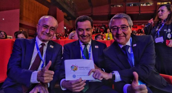 Moreno afirma que Málaga es la mejor candidatura para acoger la Expo 2027: “Andalucía está preparada para mostrar el mundo en clave sostenible”