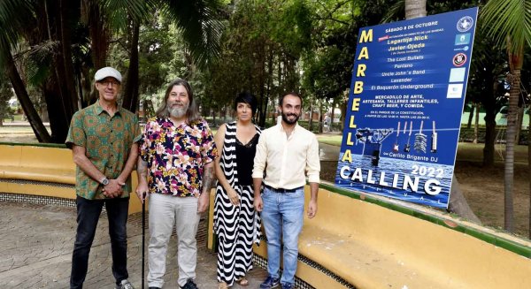 El Parque de la Constitución albergará en octubre el ‘Marbella Calling Festival 2022’ con la actuación de cinco bandas