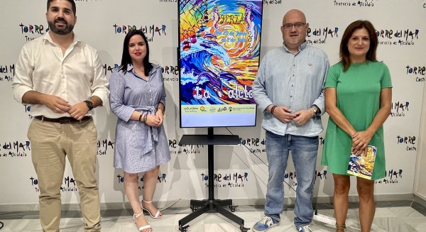 María Lozano, Sergio Contreras y Evelyn Ríos, actuaciones estelares de la Feria de La Caleta