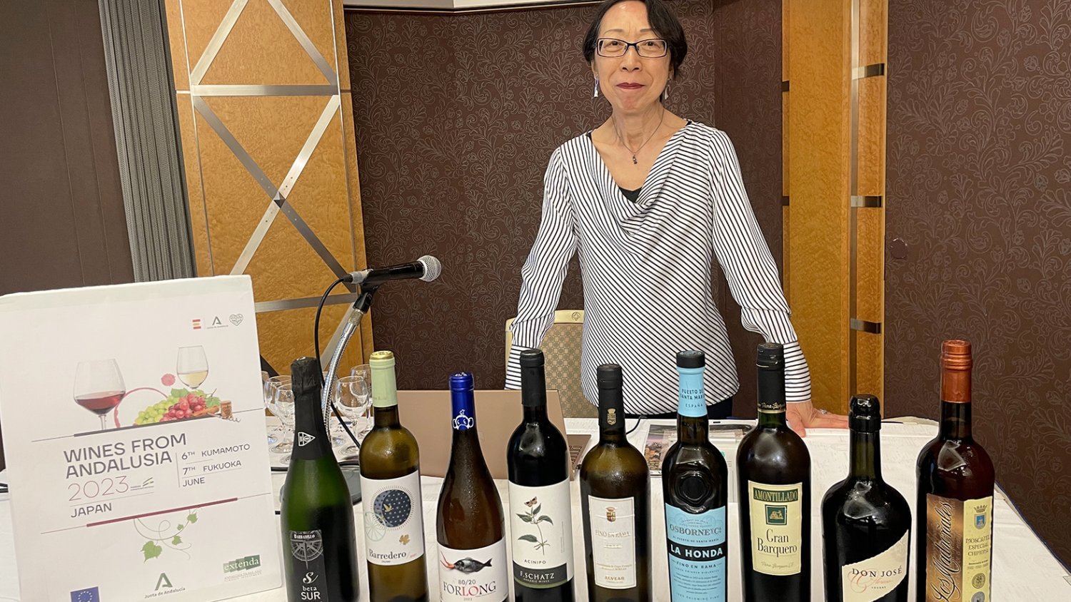 Andalucía TRADE impulsa los vinos andaluces ante 70 profesionales en Japón