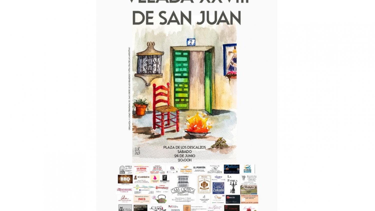 Ronda se prepara para celebrar las fiestas de San Juan en distintas barriadas de la ciudad