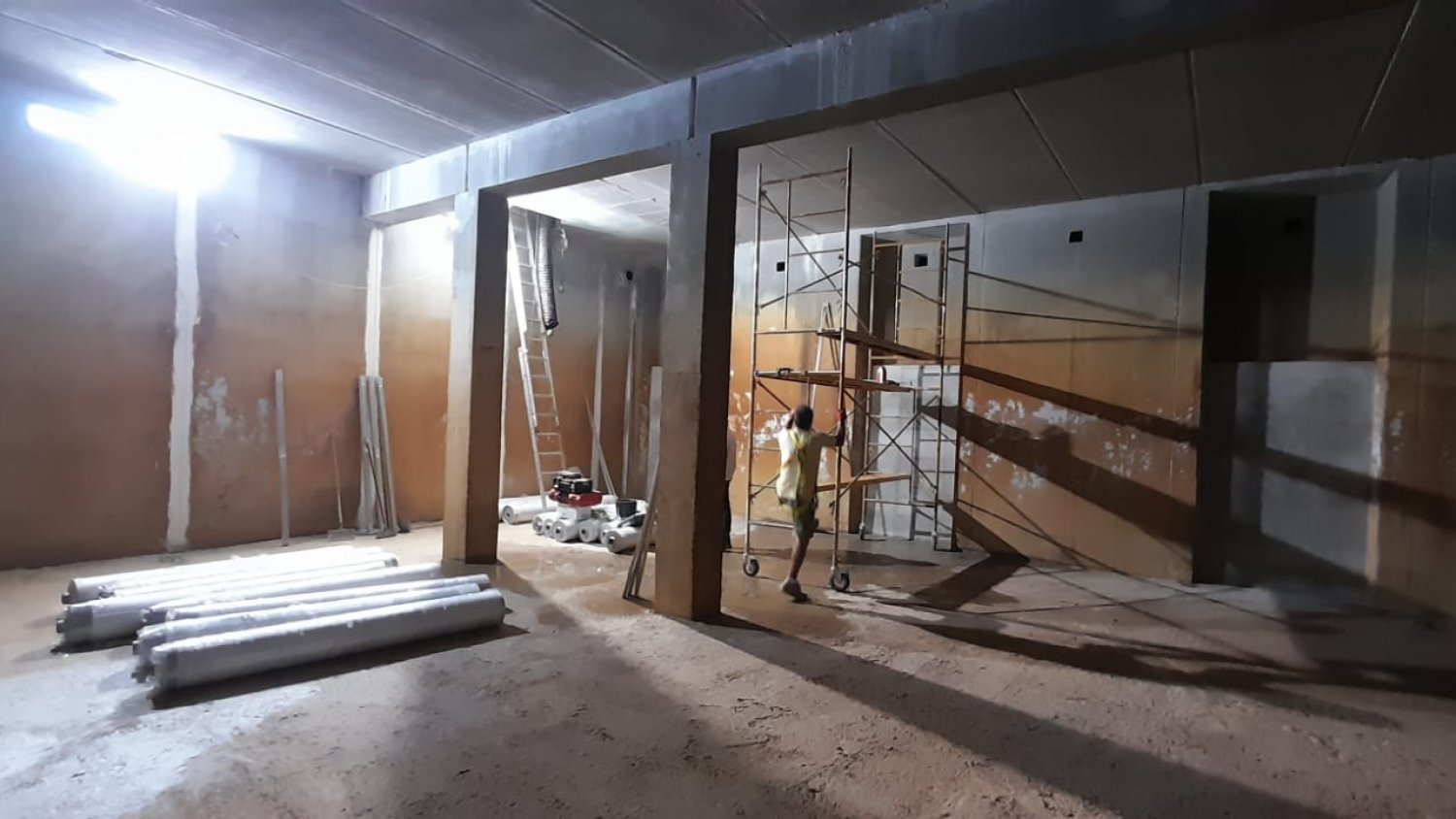 Las obras de impermeabilización de los depósitos de abastecimiento de La Planilla se han puesto en marcha 