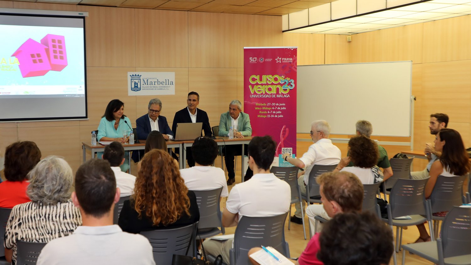 La alcaldesa destaca la colaboración y el esfuerzo del Ayuntamiento y la UMA como garantía de éxito de los Cursos de Verano
