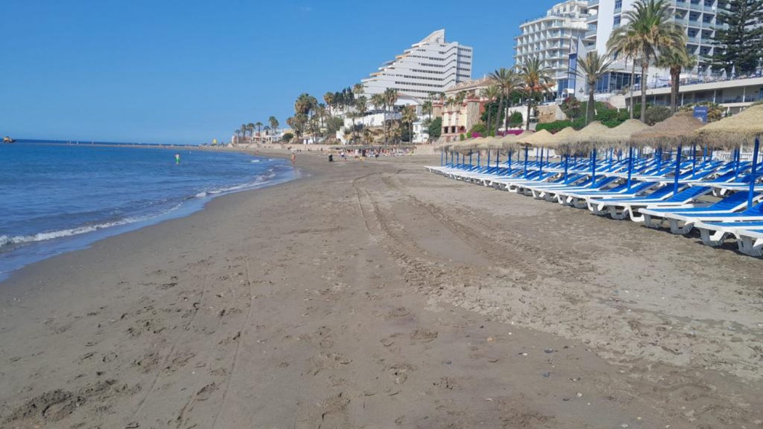 El Gobierno concluye las obras de estabilización de las playas de Santa Ana y Malapesquera en Benalmádena