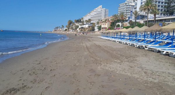 El Gobierno concluye las obras de estabilización de las playas de Santa Ana y Malapesquera en Benalmádena