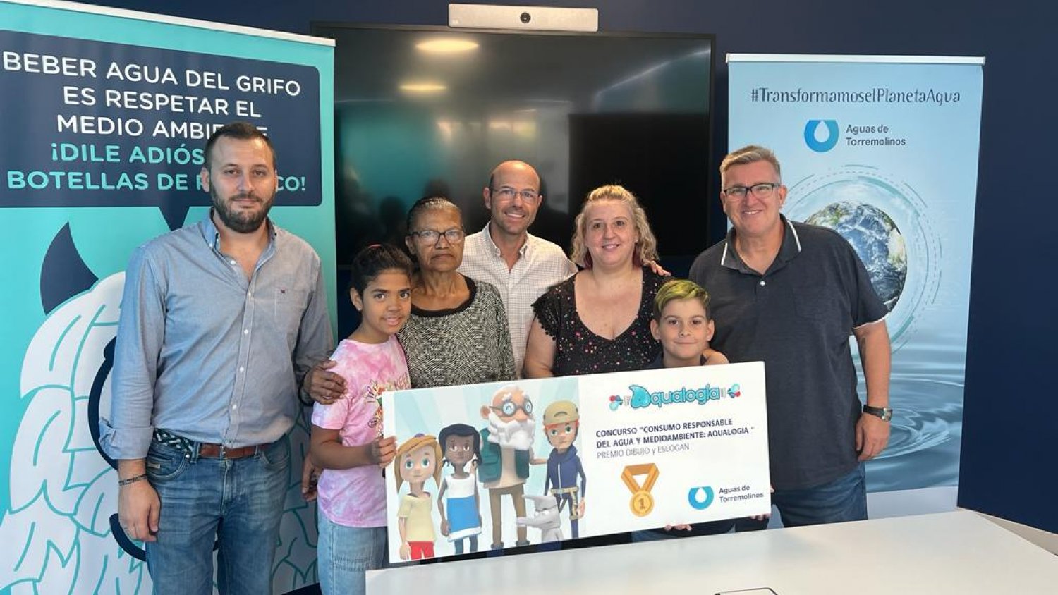 Aguas de Torremolinos entrega los premios al Mejor Dibujo y Mejor Eslogan de su concurso de Aqualogía