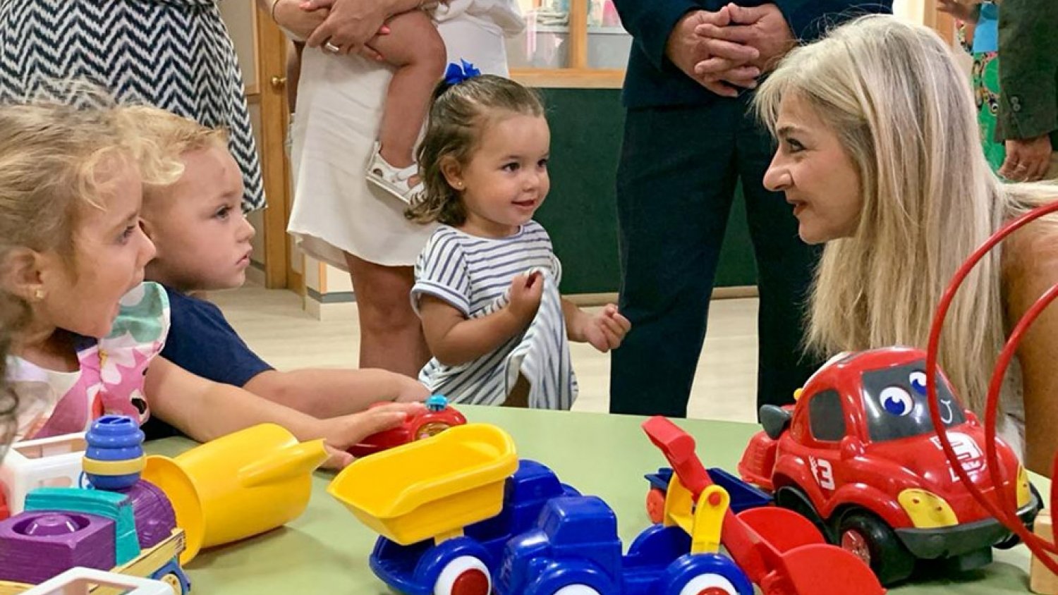Del Pozo destaca la apuesta por la gratuidad en la apertura del curso en el primer ciclo de Infantil