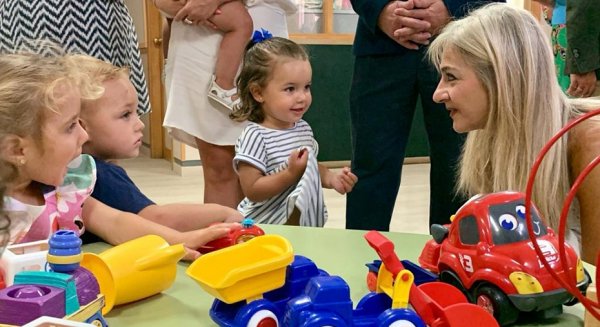 Del Pozo destaca la apuesta por la gratuidad en la apertura del curso en el primer ciclo de Infantil