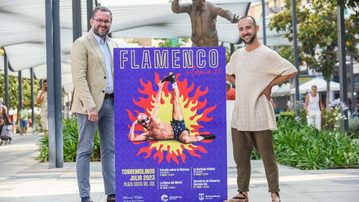 El flamenco más vanguardista regresa este verano a Torremolinos de la mano de Manuel Roldán con `Flamenco Flama 2.0´ 