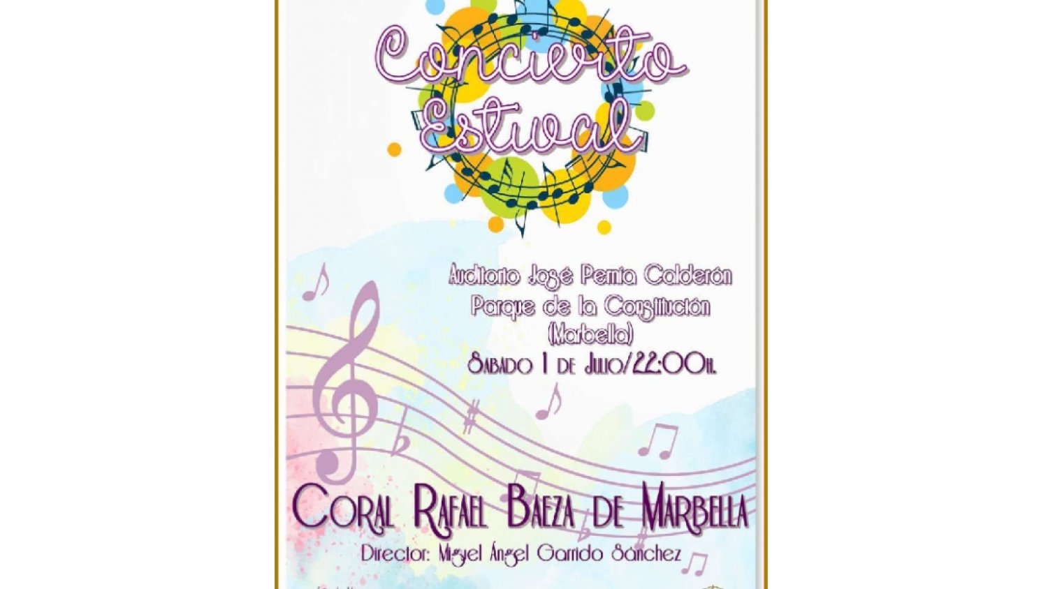 El Auditorio José Pernía Calderón será escenario del Concierto de Verano de la Coral Rafael Baeza 