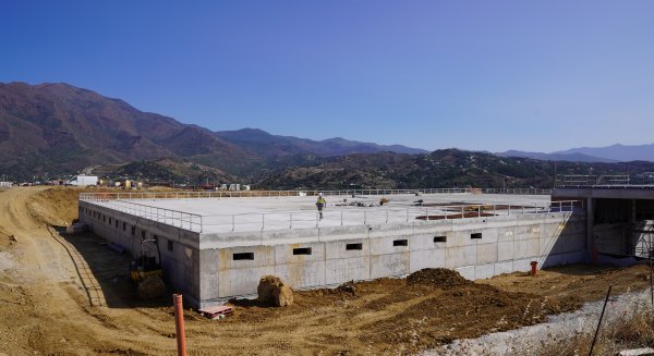 Las obras del nuevo depósito de agua en Las Mesas entran en su recta final
