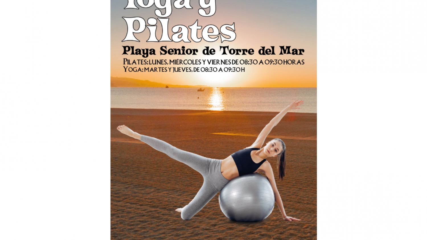Torre del Mar y La Caleta de Vélez retoman las clases de yoga y pilates en sus playas