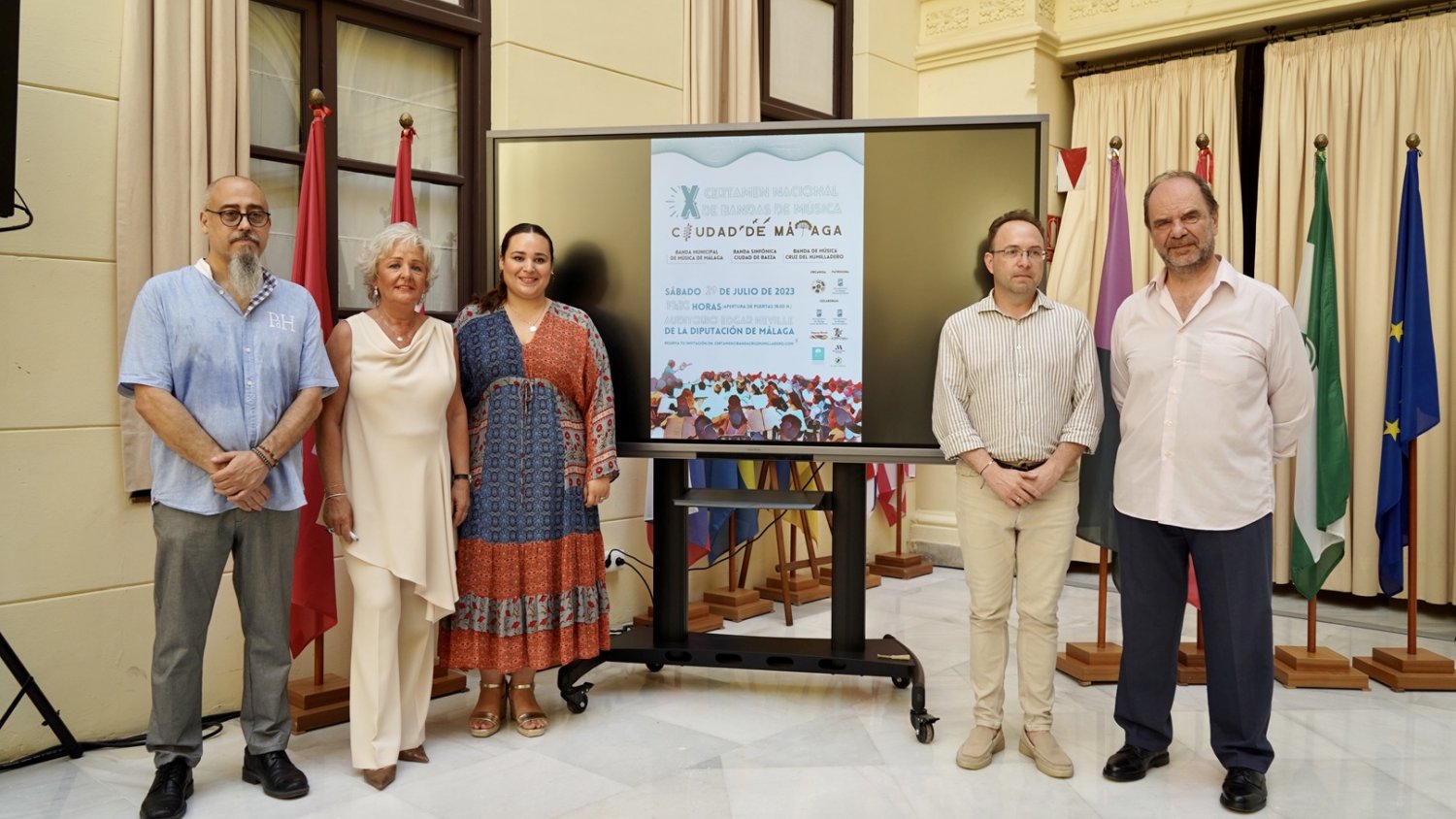 El X Certamen Nacional de Bandas de Música 'Ciudad de Málaga' se celebrará el 29 de julio