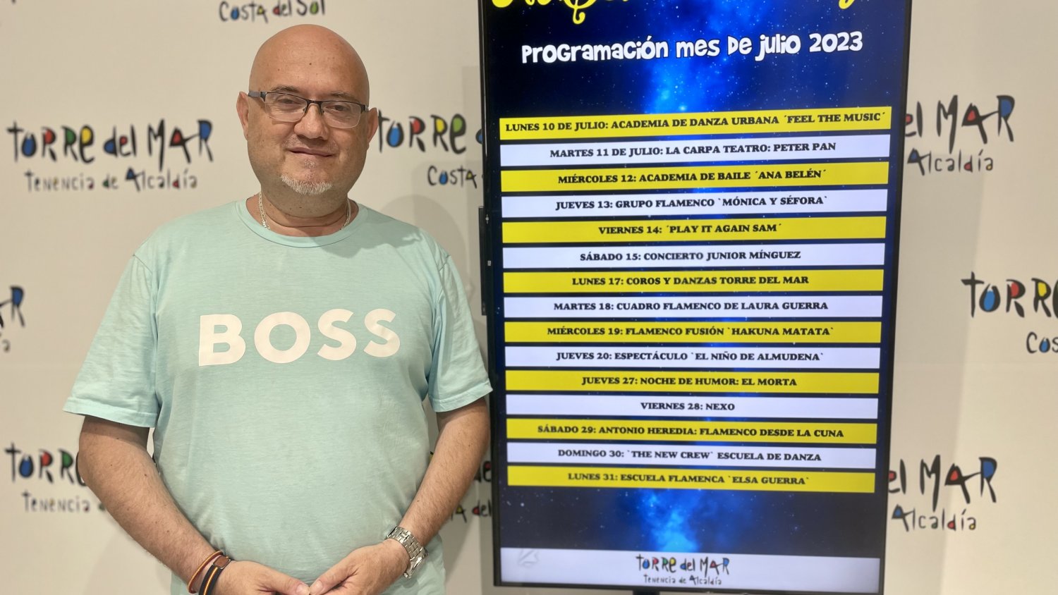 Torre del Mar presenta su espectáculo 'Al Son del Rebalaje', que se inicia el próximo 10 de julio