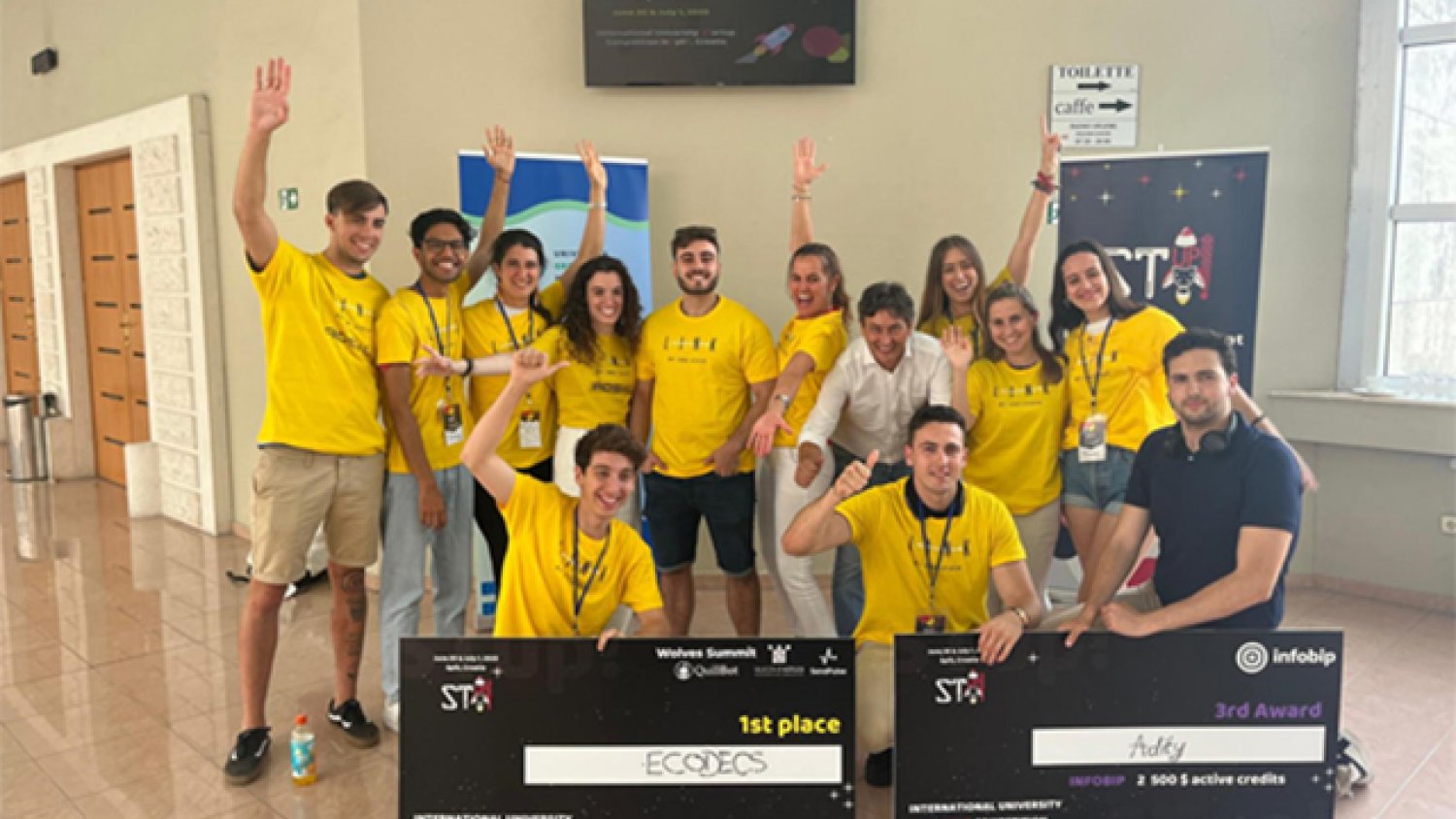 UMA.- La ‘startup’ de la UMA Ecodecs, ganadora del concurso 'Stup!' de la Universidad de Split