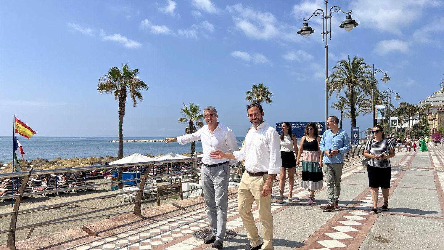 PSOE destaca que el Gobierno de Sánchez ha invertido en una legislatura casi cuatro veces más en obras de estabilización de playas en Málaga