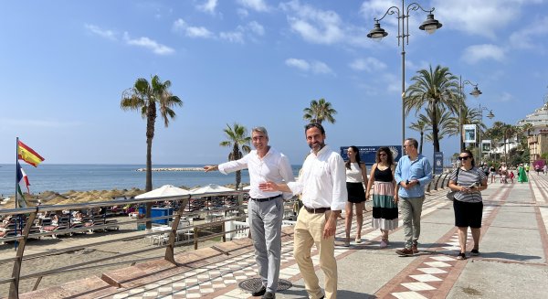 PSOE destaca que el Gobierno de Sánchez ha invertido en una legislatura casi cuatro veces más en obras de estabilización de playas en Málaga