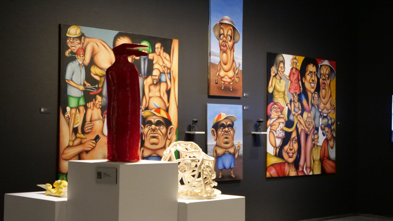 UMA.- El Rectorado muestra una selección de obras de alumnos egresados de Bellas Artes del curso 2021-22