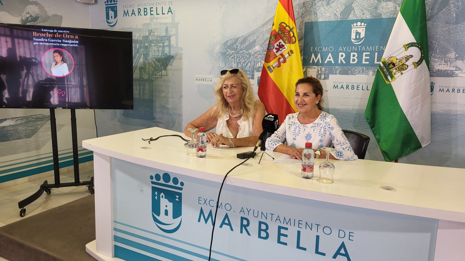 El Ayuntamiento respalda la gala anual de AMPREM, que otorgará  el premio Broche de Oro a la fundadora de Starlite