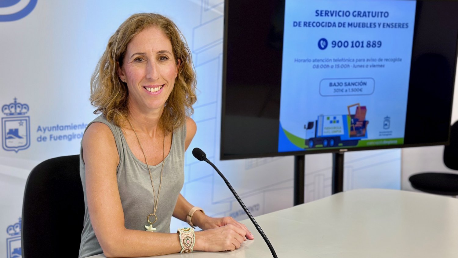 Fuengirola atiende 1.768 avisos de recogida de muebles y enseres de la vía pública en el primer semestre de 2023