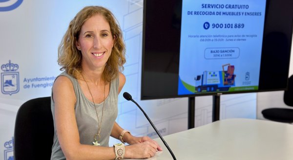 Fuengirola atiende 1.768 avisos de recogida de muebles y enseres de la vía pública en el primer semestre de 2023