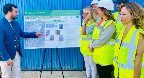 La duplicación del agua desalada en Marbella contribuirá a alcanzar el necesario equilibrio hídrico