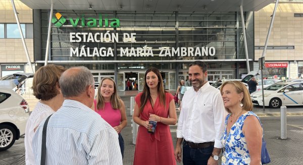 PSOE destaca el liderazgo de Sánchez en Málaga que ha mejorado las infraestructuras ferroviarias de la provincia