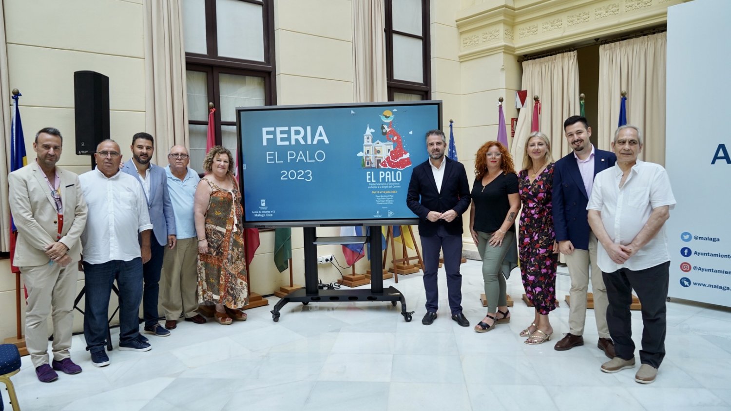 Las Fiestas Marineras y Deportivas en Honor a la Virgen del Carmen de El Palo comienzan el 13 de julio