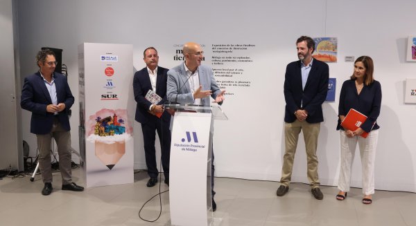 La Diputación acoge una muestra de las obras finalistas del concurso 'Málaga tiene tela' 
