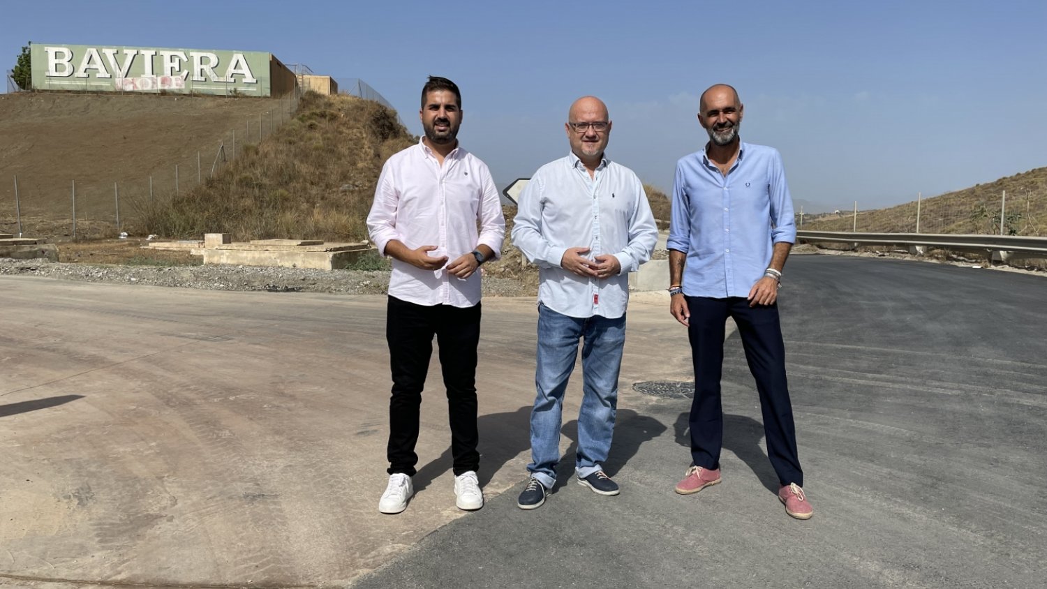 Vélez-Málaga finaliza las obras de conexión entre la avenida de las Palmeras y el camino de Algarrobo de La Caleta