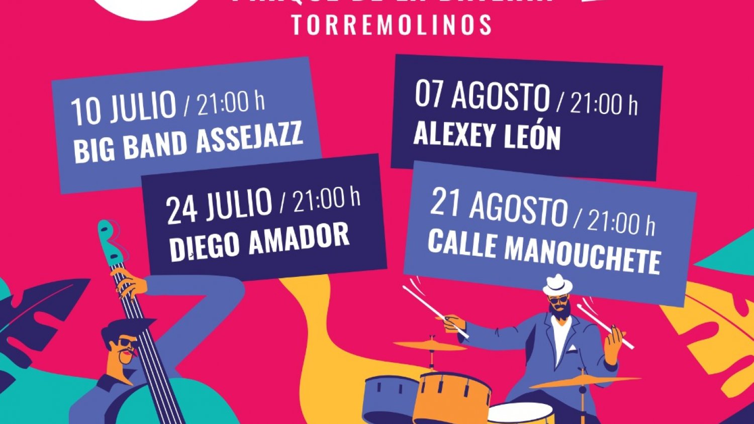 El Summer Jazz Festival regresa este verano al Parque de la Batería