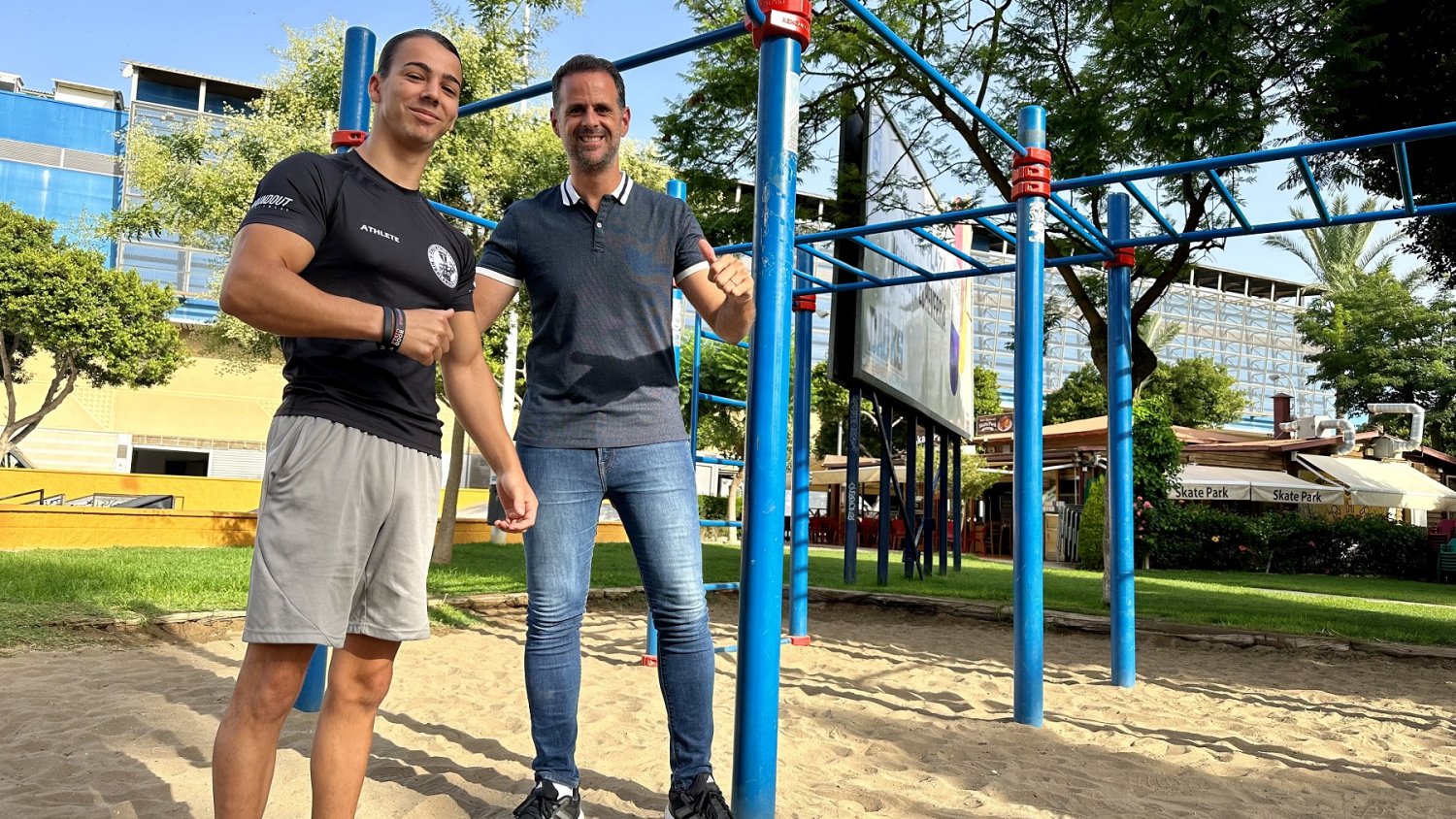 El Ayuntamiento de Fuengirola apoya al deportista local Nico ‘Tricker’ en su lucha por el oro mundial de calistenia