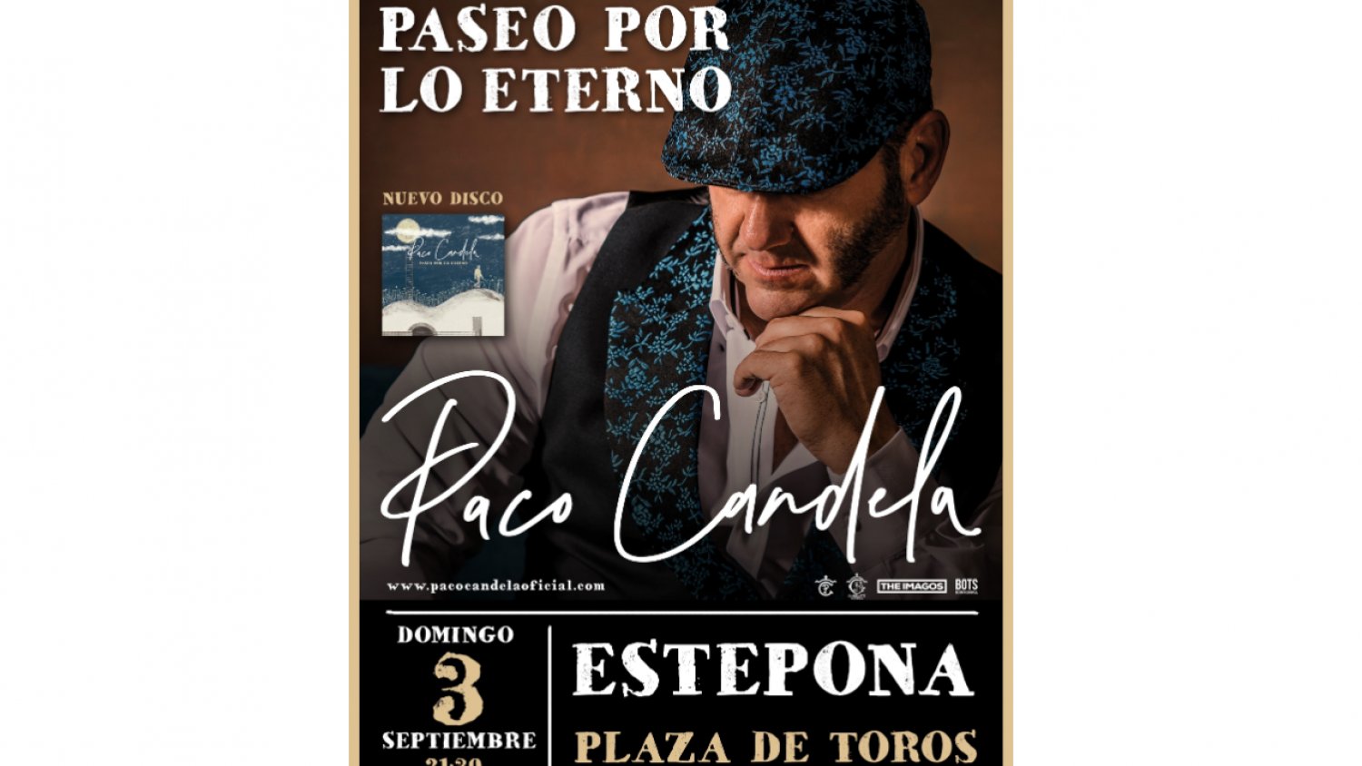 Paco Candela recala en la Plaza de Toros de Estepona con su Gira 2023 ‘Paseo por lo eterno’