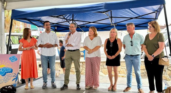 Casi 400 mayores de 14 municipios participan en un encuentro de La Gramola en Algarrobo Costa