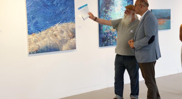 El espacio expositivo de la Diputación acoge una nueva edición de la muestra 'Presencias' de la Asociación de Artistas Plásticos de Málaga
